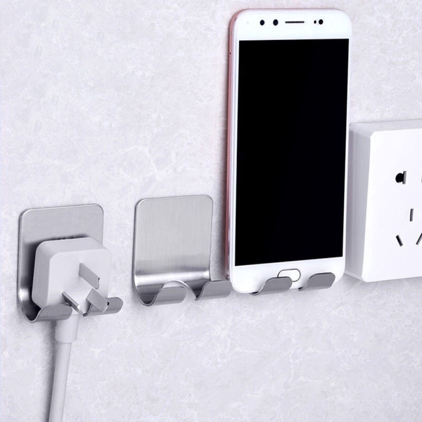 Móc Inox Dán Tường Treo Dao Cạo Râu, Móc Treo Đa Năng, Tiện Dụng Phòng Tắm, Dễ Dàng Sử Dụng - TakyShop 2011BAC 16 gia treo dao cao rau inox 18