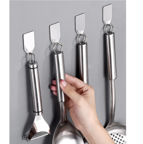 Móc Dính Tường, Móc Inox, Móc Dán Tường Siêu Dính, Móc Giá Rẻ, Treo Đồ Đa Năng, Tiện Dụng, TakyShop 2001 13 moc inox dan tuong 11