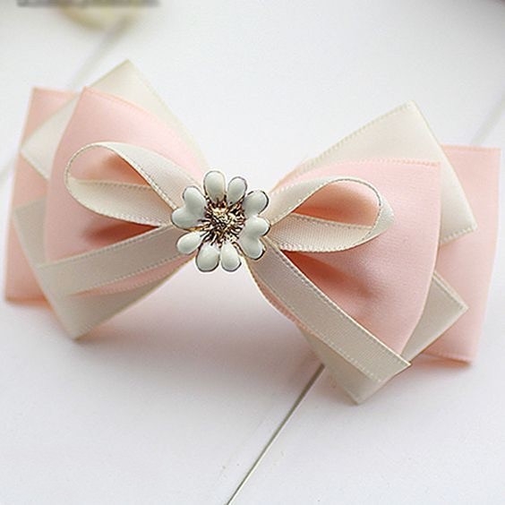 Kẹp tóc nơ gắn búi hồng Hàn Quốc ❤️Kẹp Tóc Đẹp❤️ Búi tóc / Hoa cài Tóc Đẹp/ Kẹp đính đá/ Phụ kiện cho nữ/ TRANG ĐIỂM TÓC