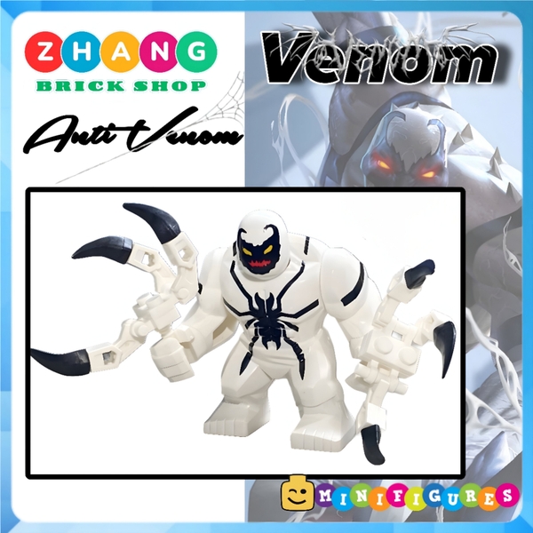 Đồ chơi Xếp hình người nhện Anti-Venom Spider man Minifigures Xinh