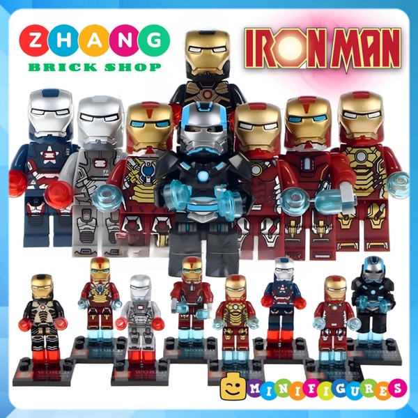 Đồ chơi lắp ráp Iron man Ngưởi sắt Avengers Minifigures SY677
