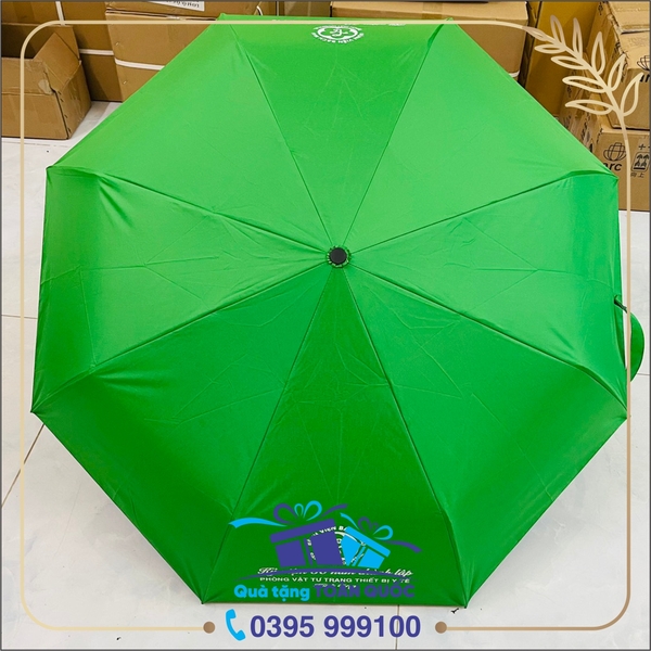 ô dù bệnh viện Bạch Mai, ô dù gấp 3 tự động 2 chiều, ô dù in logo quà tặng, quà tặng dưới 150k, quà tặng giáo viên