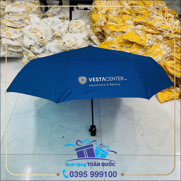 ô dù mầu xanh, xưởng sản xuất ô dù cầm tay in logo hà nội và sài gòn, hồ chí minh, ô dù có sẵn, quà tặng dưới 150k, quà tặng sự kiện