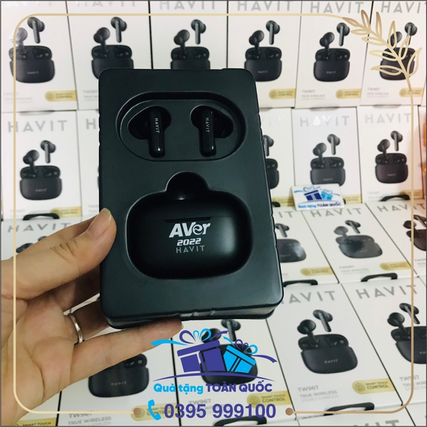 tai nghe havit, tai nghe không dây in logo, quà tặng tai nghe, tai nghe bluetooth in logo