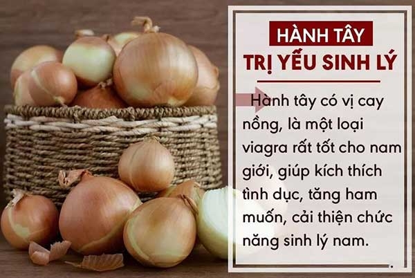 5 Tác dụng của hành tây với nam giới có thể bạn chưa biết