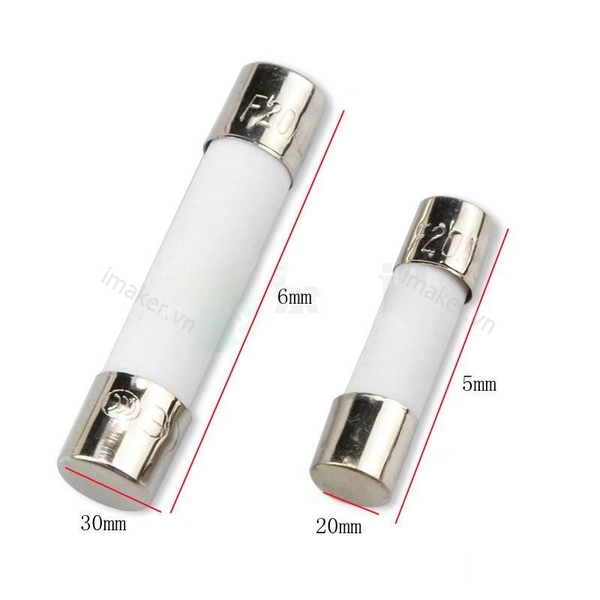 Cầu chì gốm 10A 5x20mm