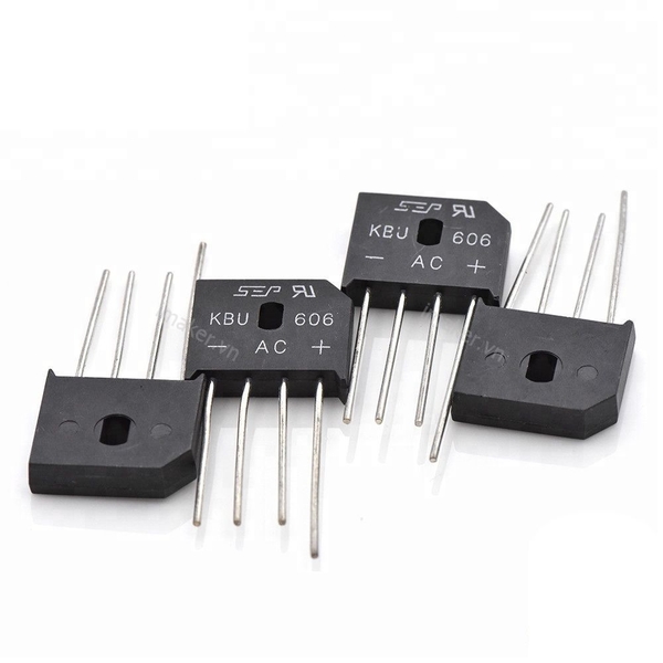 KBU606 Cầu chỉnh lưu 600V 6A