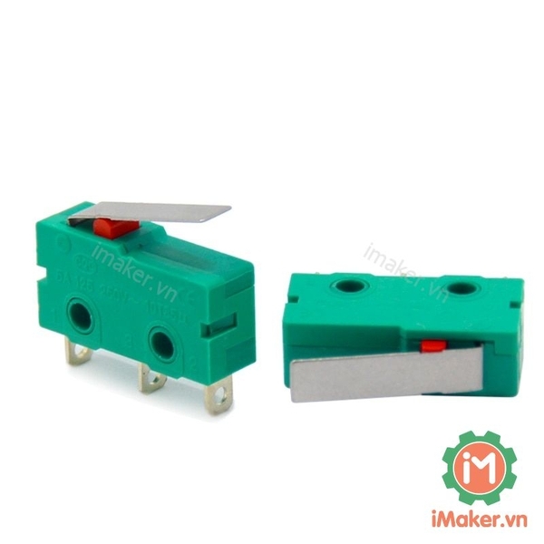 SW13 công tắc hành Trình Máy In 3D 5A màu xanh lá