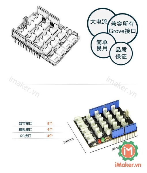 Module Grove Base Shield - Technologie Services