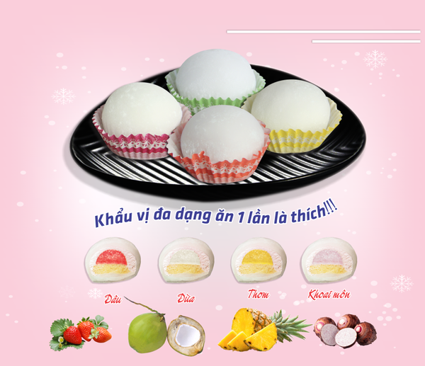 BÁNH TUYẾT THIÊN SỨ BÌNH VINH