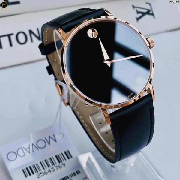 Đồng Hồ Nam Movado Quartz Museum Classic 0607315