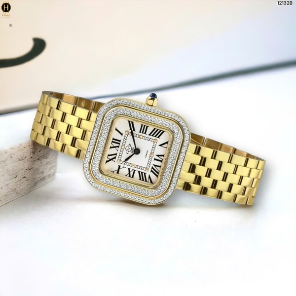 Đồng Hồ Nữ GV2 By Gevril Quartz Bellagio  Diamond Limited 12132B