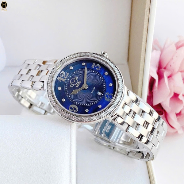 Đồng Hồ Nữ GV2 By Gevril Quartz Verona Diamond 12900B