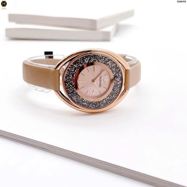  Đồng Hồ Nữ Swarovski Quartz Crystalline Oval 5296319