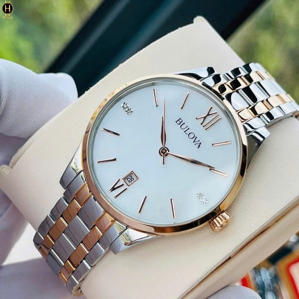 Bulova Quartz Maiden Lane 98P150