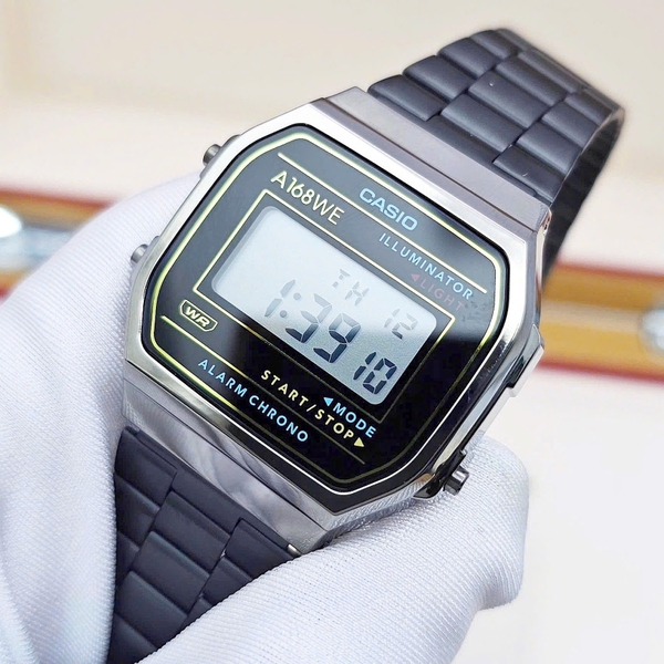 Unisex Casio Quartz A168WEHB-1ADF