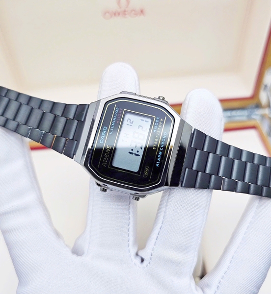 Unisex Casio Quartz A168WEHB-1ADF