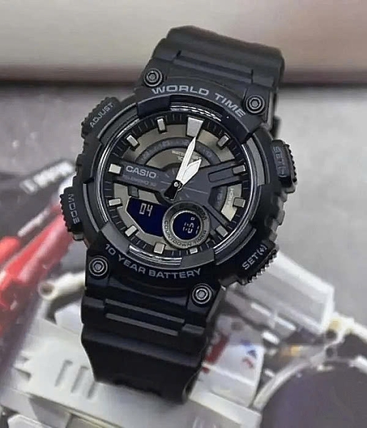 Đồng Hồ Nam Casio Quartz AEQ-110W-1BVDF