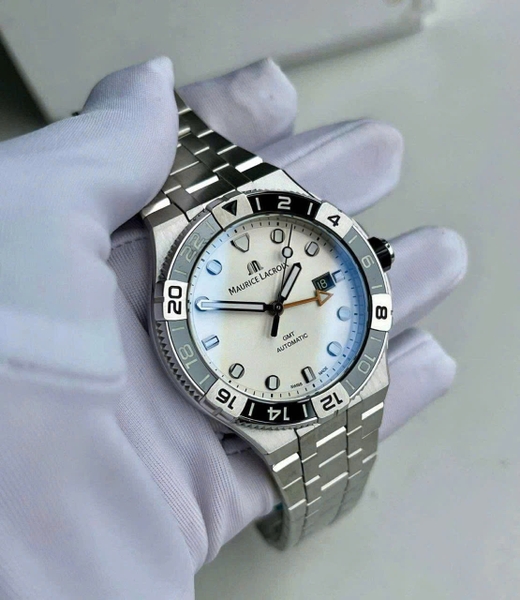  Maurice Lacroix Automatic Aikon Venturer Gmt AI6158-SS00F-131-A ( AI6158SS00F131A )