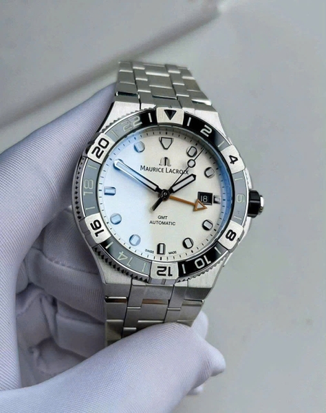  Maurice Lacroix Automatic Aikon Venturer Gmt AI6158-SS00F-131-A ( AI6158SS00F131A )