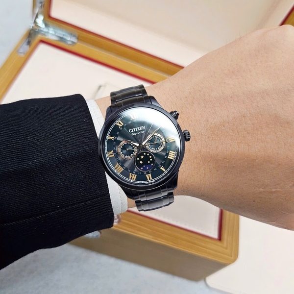  Citizen Quartz Eco-drive MoonPhase AP1055-87X