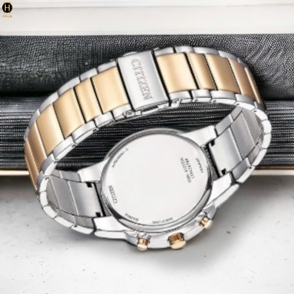 Đồng Hồ Nam Citizen Quartz Eco-drive Analog Chronograph AT2244-84A
