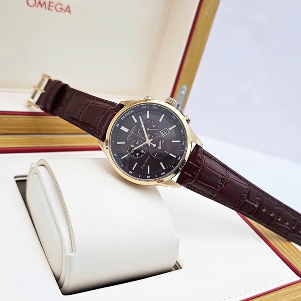 Citizen Quartz Eco-Drive Chronograph Tachymeter AT2573-07X