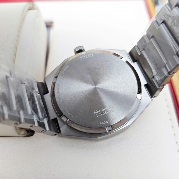 Citizen Quartz Eco-Drive Super Titanium Silver AW0130-85A