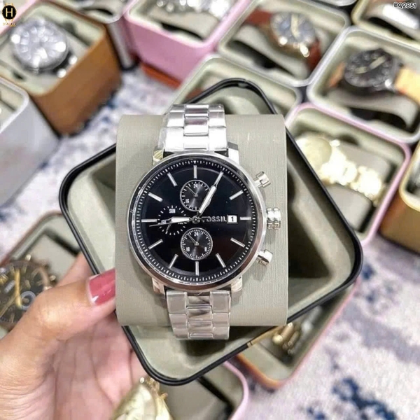 Đồng Hồ Nam Fossil Quartz Rhett BQ2851