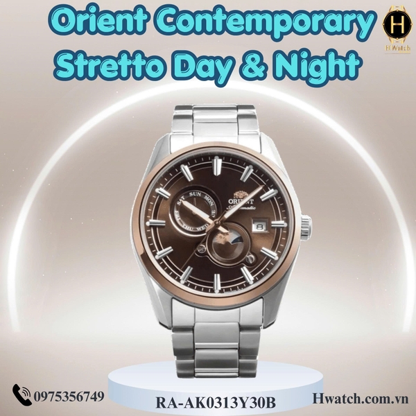 Bst đồng hồ orient Contemporary Stretto Day & Night