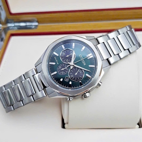  Citizen Quartz Eco-Drive Chronograph CA4590-81X