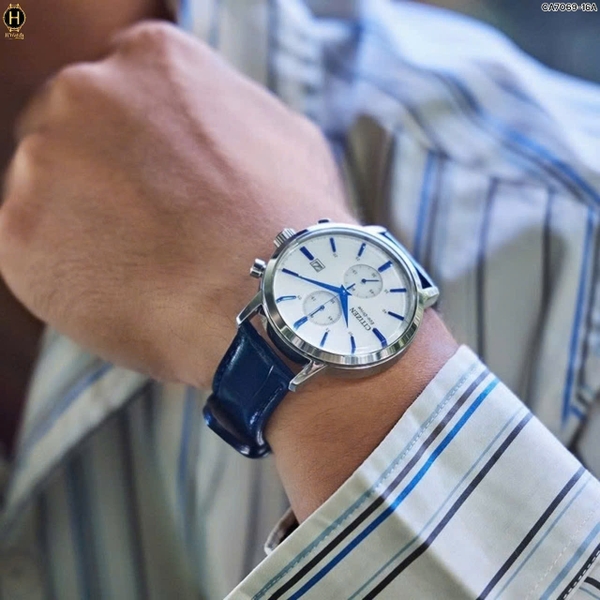  Đồng Hồ Nam Citizen Quartz Eco-drive Chronograph CA7069-16A