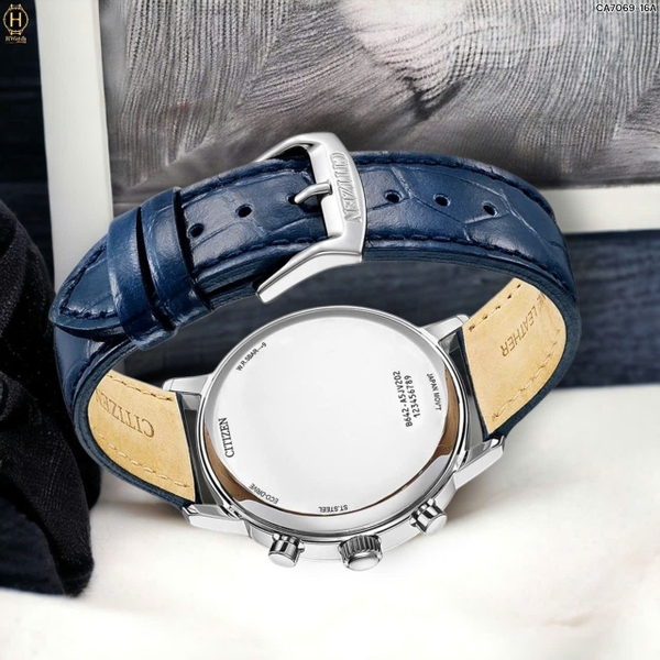  Đồng Hồ Nam Citizen Quartz Eco-drive Chronograph CA7069-16A