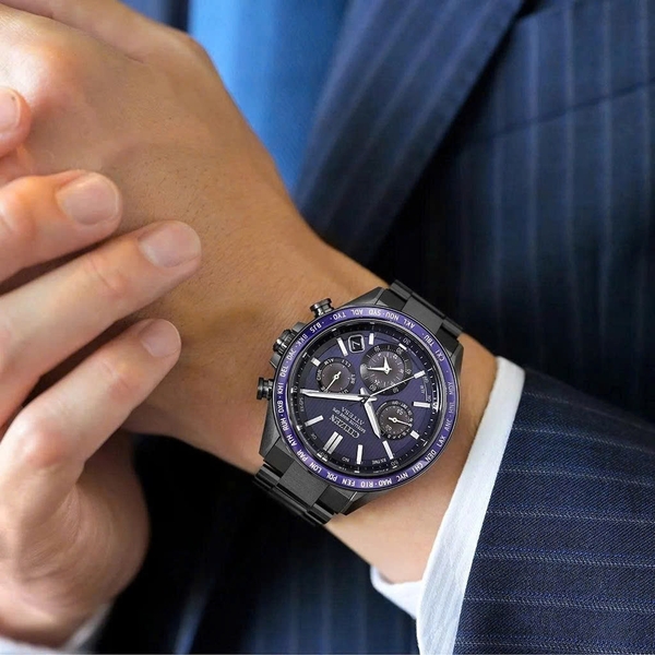 Citizen Quartz Eco-Drive Attesa Satellite Wave GPS CC4059-64L