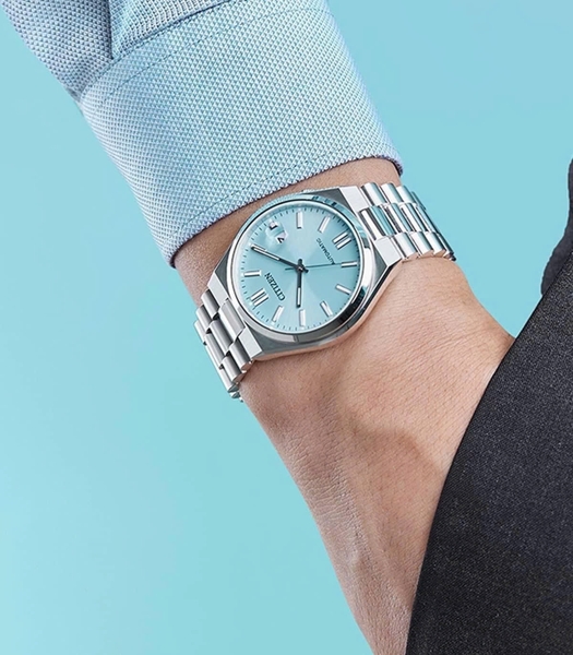 Citizen tsuyosa NJ0151-88M xanh tiffany