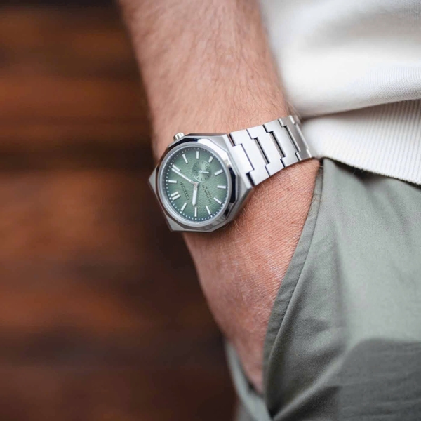 Citizen Zenshin 60 Super Titanium NK5020-58X Green