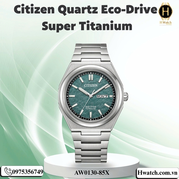 Citizen Quartz Eco-Drive Super TitaniumAW0130-85A AW0130-85L AW0130-85MAW0130-85X