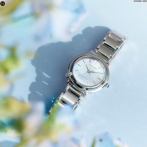 Đồng Hồ Nữ Citizen L Quartz Eco-Drive EM1090-60D