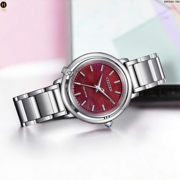 Đồng Hồ Nữ Citizen L Quartz Eco-Drive EM1090-78X