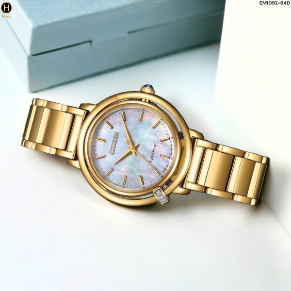 Đồng Hồ Nữ Citizen L Quartz Eco-Drive EM1092-64D
