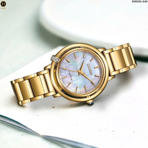 Đồng Hồ Nữ Citizen L Quartz Eco-Drive EM1092-64D