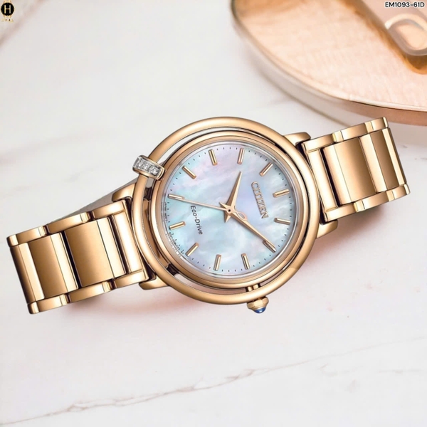 Đồng Hồ Nữ Citizen L Quartz Eco-Drive EM1093-61D