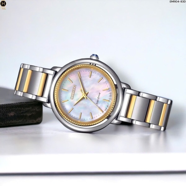 Đồng Hồ Nữ Citizen L Quartz Eco-Drive EM1104-83D