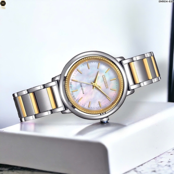 Đồng Hồ Nữ Citizen L Quartz Eco-Drive EM1104-83D
