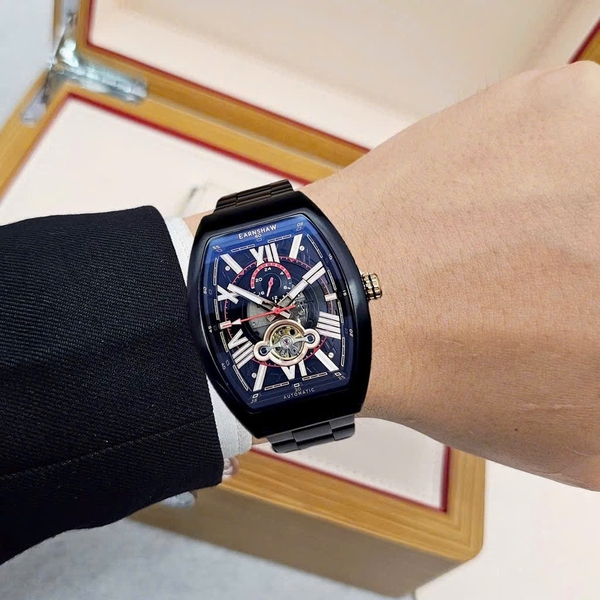 Thomas Earnshaw Automatic Supremacy Mặt Đen Limited ES-8272-33 