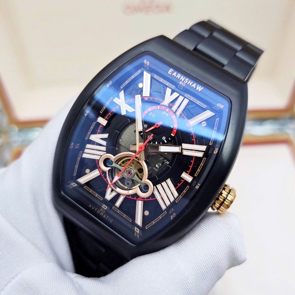 Thomas Earnshaw Automatic Supremacy Mặt Đen Limited ES-8272-33 
