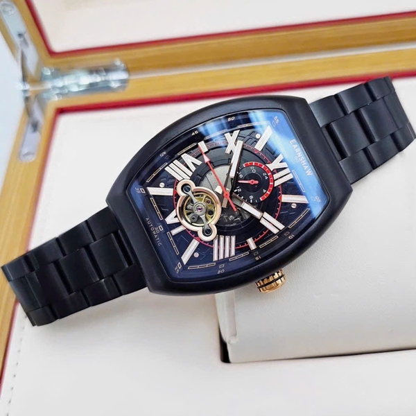 Thomas Earnshaw Automatic Supremacy Mặt Đen Limited ES-8272-33 