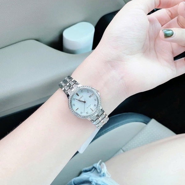 Citizen Quartz Eco-Drive Silhouette Crystal EW2340-58A