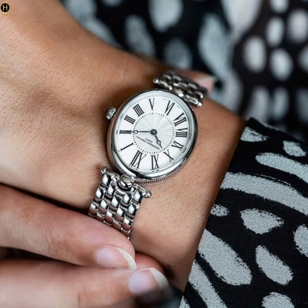  Đồng Hồ Nữ Frederique Constant Quartz Classics Art Deco Oval FC-200MPW2V6B ( FC200MPW2V6B )