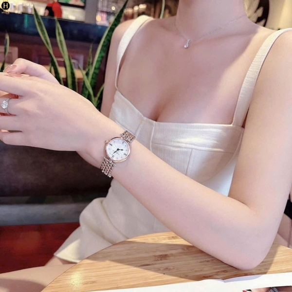 Đồng Hồ Nữ Frederique Constant Quartz Art Deco Diamond FC-200MPWD2AR2B ( FC200MPWD2AR2B  )